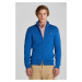 SVETER GANT CASUAL COTTON ZIP CARDIGAN RICH BLUE