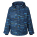 COLOR KIDS-Ski jacket AOP, AF 10.000, dried tobacco Modrá
