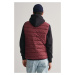 VESTA GANT LIGHT DOWN VEST WINE RED