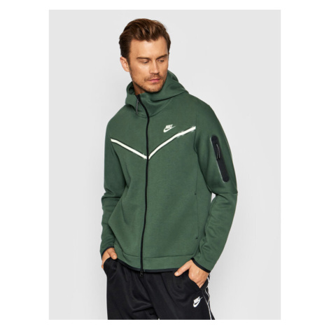 Nike Mikina Sportswear Tech CU4489 Zelená Standard Fit