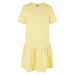 Valance Tee Dress for Girls - Yellow