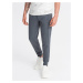 Ombre BASIC men's cotton sweatpants joggers - graphite