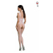 Passion ECO BS003 white - Bodystocking Farba: Biela