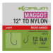 Korum náväzce xpert maggot barbed to nylon 30 cm - #16 0,15 mm 4 lb