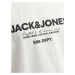 JACK & JONES Tričko 'GALE'  čierna / biela