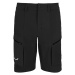 Men's Shorts Salewa Puez DST M Cargo Shorts Black Out