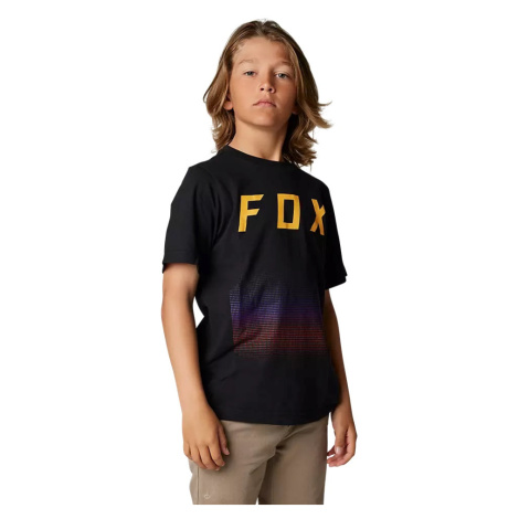 detské tričko Fox Yth Fgmnt Ss Tee čierna