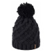 Finmark DIVISION Dámska pletená čiapka, čierna, veľkosť
