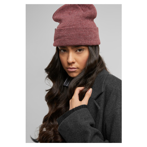 Basic Flap Beanie burgundy melange Urban Classics