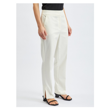 Elegantné nohavice pre ženy ORSAY - biela