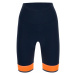 SANTINI Cyklistické nohavice krátke bez trakov - GIADA LUX LADY - modrá/oranžová