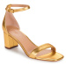 Lauren Ralph Lauren  LOGAN-SANDALS-HEEL SANDAL  Sandále Zlatá