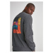 Trendyol Anthracite Men's Back Printed Sweatshirt