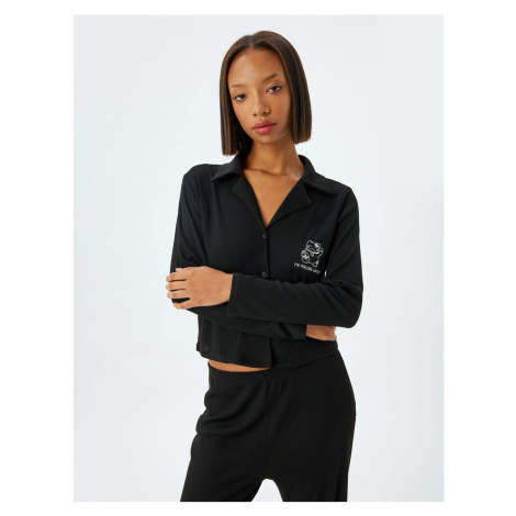 Koton Black Women's Pajama Set