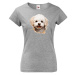 Dámské tričko Bišon- tričko pre milovníkov psov