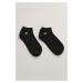 PONOŽKY GANT SHIELD SNEAKER SOCKS 2-PACK BLACK