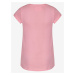 Ružové dievčenské tričko s potlačou LOAP BESNUDA