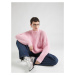 Monki Oversize sveter  ružová