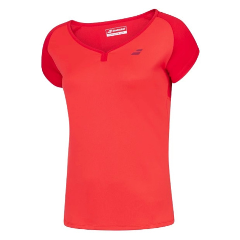 Dámské tričko Babolat Play Cap Sleeve Top Red