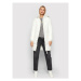 Calvin Klein Zimný kabát Elastic Logo Sorona K20K203050 Biela Regular Fit
