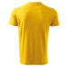 Malfini Heavy V-neck 160 Unisex tričko 102 žltá