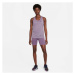 Nike DF LEG RACEBACK TANK W Dámsky športový top, fialová, veľkosť