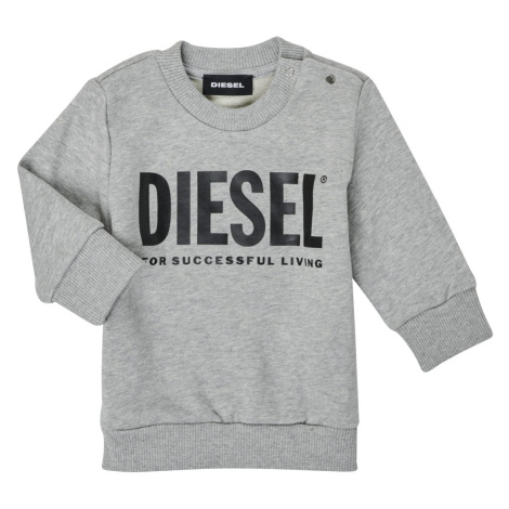 Diesel  SCREWDIVISION LOGOB  Mikiny Šedá