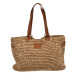 Big Star Large Knitted Bag Beige