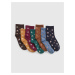 GAP Kids patterned socks, 7 pairs - Girls