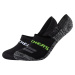 Čierne nízke ponožky - 2 páry Skechers 2PPK Mesh Ventilation Footies Socks SK44008-9997