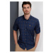 G650 DEWBERRY MEN'S SHIRT-NAVY-SAC