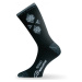 Lasting Lyžařské ponožky SCK černá