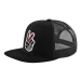 Snapback Hat - Peace Out Black