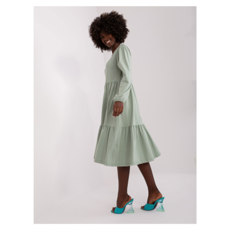 Dress-RV-SK-5832.18X-Pistachio Rue Paris