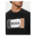 Boss Tričko Open 50531795 Čierna Regular Fit