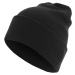 Basic Flap Long Version Beanie Black