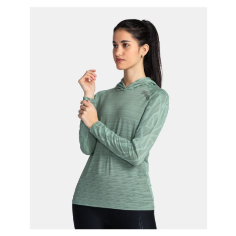 Women's sports sweatshirt Kilpi AILEEN-W Dark green
