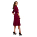 Stylove Dress S230 Maroon