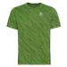 Odlo ZEROWEIGHT ENGINEE CHILL-TEC S/S Pánske bežecké tričko, zelená, veľkosť