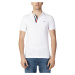 Tommy Hilfiger  TJM SLIM PLACKET POLO DM0DM15370  Polokošele s krátkym rukávom Biela