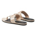 Calvin Klein Jeans Žabky Flat Sandal Slide Toepost Mg Met YW0YW01342 Ružová