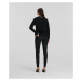 Mikina Karl Lagerfeld Boucle Profile Sweatshirt Čierna