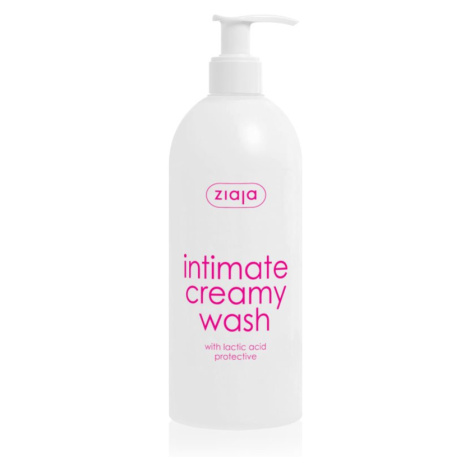 Ziaja Intimate Creamy Wash jemný gél pre intímnu hygienu s kyselinou mléčnou