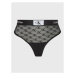Calvin Klein Underwear Stringové nohavičky 000QF7238E Čierna