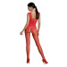 Passion ECO BS003 red - Bodystocking Farba: Červená