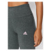 Adidas Legíny Loungewear Essentials HP0464 Sivá Slim Fit