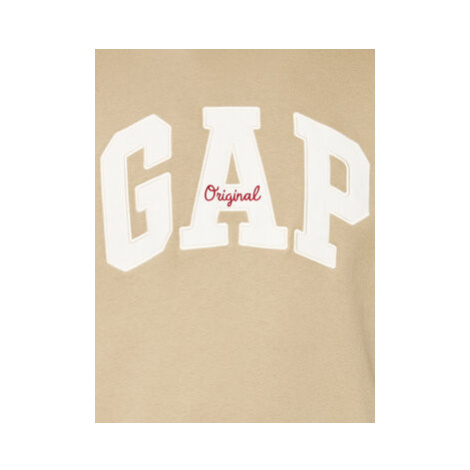 Gap Mikina 817080-00 Béžová Regular Fit