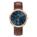 Daniel Wellington Hodinky Classic Multi-Eye St Maves Arctic DW00100708 Hnedá