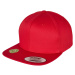 Organic Cotton Snapback Red