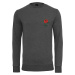 Rose Crewneck Charcoal